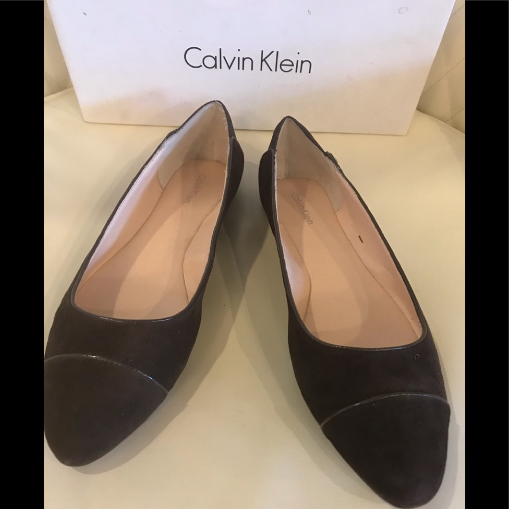 NEW Calvin Klein Pritah kid Suede Shoes